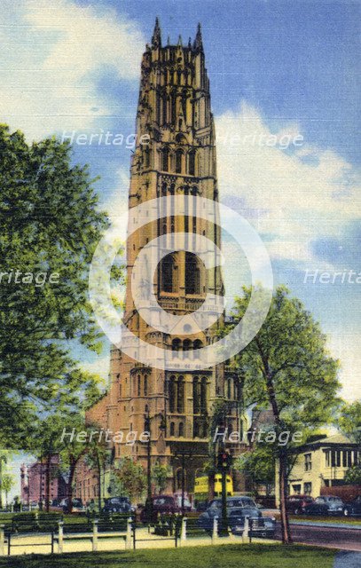 Riverside Church, New York City, New York, USA, 1951. Artist: Unknown