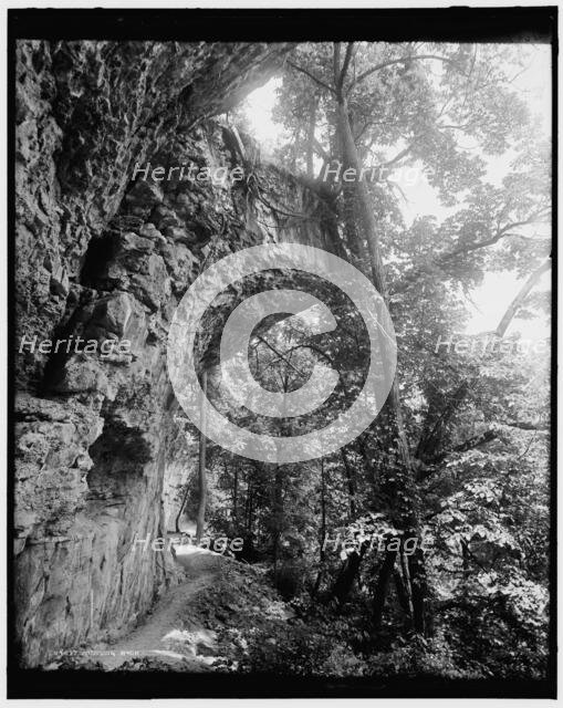 Hanging Rock, between 1890 and 1899. Creator: Unknown.