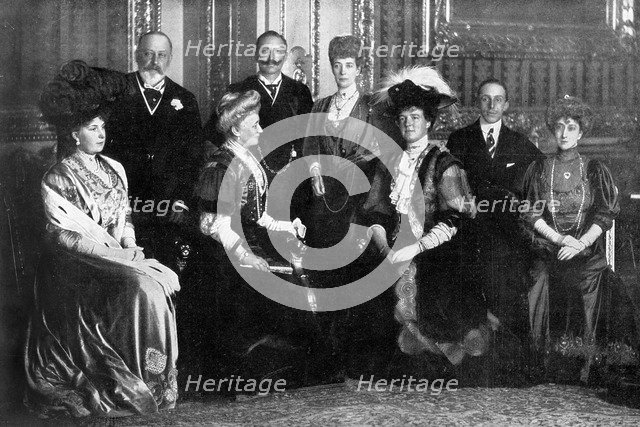 'The Unique and Imperial Royal Gathering at Windsor', 1910. Artist: Unknown