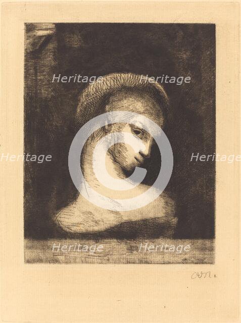 Perversite (Perversity), 1891. Creator: Odilon Redon.