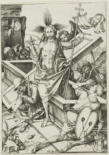 The Resurrection, from The Passion, c. 1470–75. Creator: Martin Schongauer.