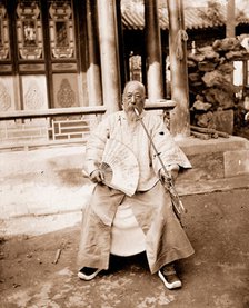 Peking, Pechili province, China: Dong Xun (1810-1892), Minister of Foreign Affairs, late Qing, 1869. Creator: John Thomson.