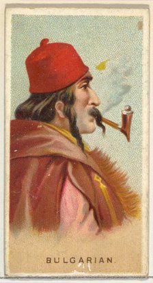 Bulgarian, from World's Smokers series (N33) for Allen & Ginter Cigarettes, 1888. Creator: Allen & Ginter.