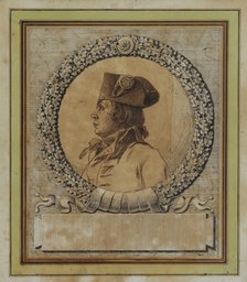 Portrait of Philippe-François-Joseph Le Bas (1762-1794), c. 1793. Artist: David, Jacques Louis (1748-1825)