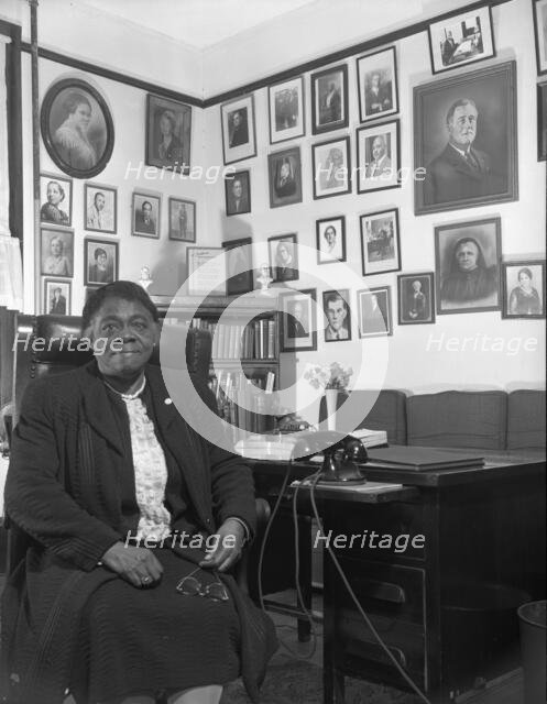 Bethune-Cookman College, Daytona Beach, Florida, 1943. Creator: Gordon Parks.