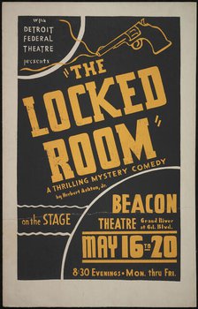 The Locked Room, Detroit, 1938. Creator: Unknown.