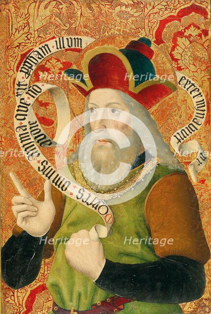 The Prophet Moses, 15th century. Creator: Swabian master (active ca. 1500).