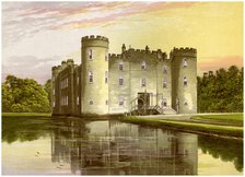 Shirburn Castle, Oxfordshire, home of the Earl of Macclesfield, c1880. Artist: Unknown