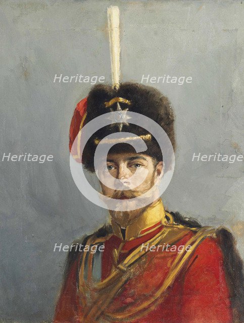 Portrait of Emperor Nicholas II (1868-1918), c. 1907.
