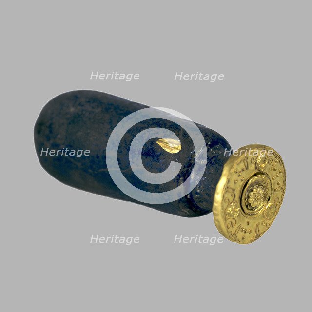 Delphinium flask, 4th-3th century BC. Artist: Scythian Art  