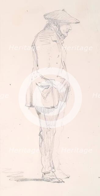 Man Wearing a Tam o' Shanter, c1830s. Creator: John Phillip.