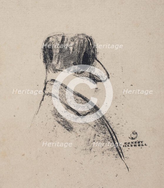 Mr. Robert Reial (recto), 1900. Creator: Ernest Haskell.