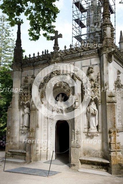 The chapel in Regaleira Palace, Sintra, Portugal., 2009. Artist: Samuel Magal