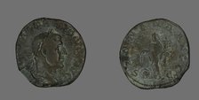 Sestertius (Coin) Portraying Philip the Arab, 244-249. Creator: Unknown.