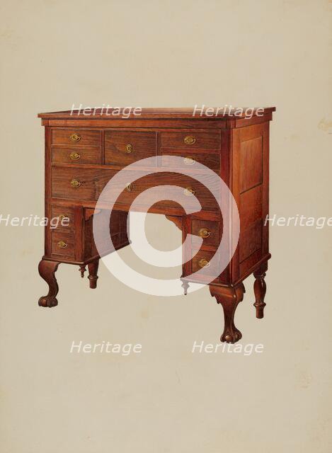 Side Board, c. 1937. Creator: Robert Pohle.