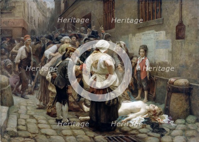 The Death of Princesse de Lamballe, 1908.