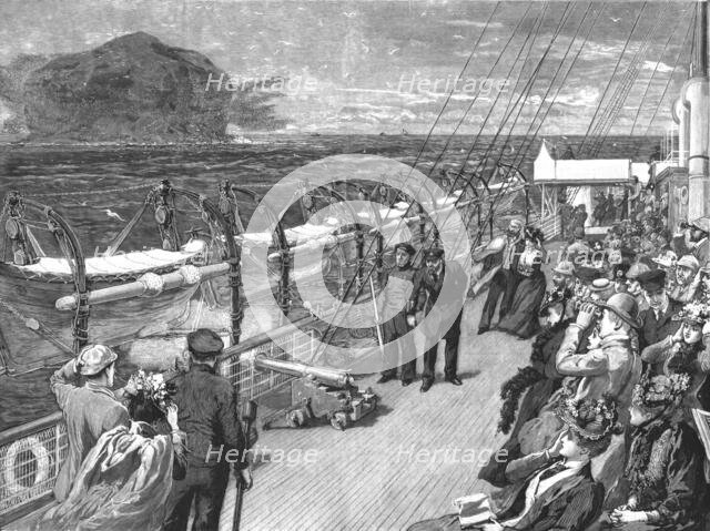 ''SS Scott, The New Union Line Passenger Ship to the Cape of Good Hope', 1891. Creator: W Small.