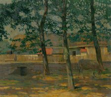 Farmyard, 1928-1938. Creator: Antonin Hudecek.