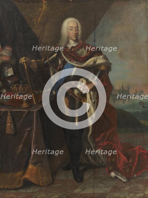 Christian VI, 1704-1765. Creator: Johann Salomon Wahl.