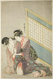 Double Pillow, Japan, c. 1794/95. Creator: Kitagawa Utamaro.