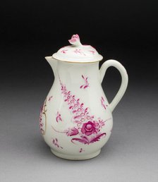 Milk Jug, Worcester, c. 1770. Creator: Royal Worcester.