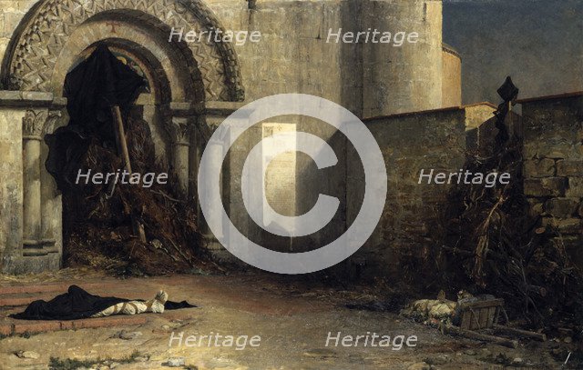 'The Interdict', 1875.  Artist: Jean-Paul Laurens