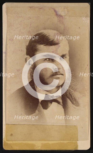 Portrait of Moses McCure Strong (1810-1894), 1876. Creator: Broich & Kremer.