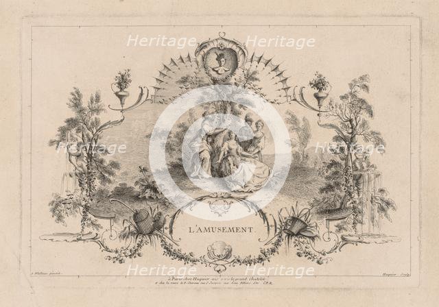 Amusement, Arabesque. Creator: Gabriel Huquier (French, 1695-1772).