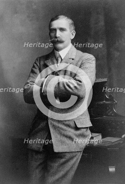 Henry Solomon Wellcome, late 19th-early 20th century.  Creator: Lafayette.