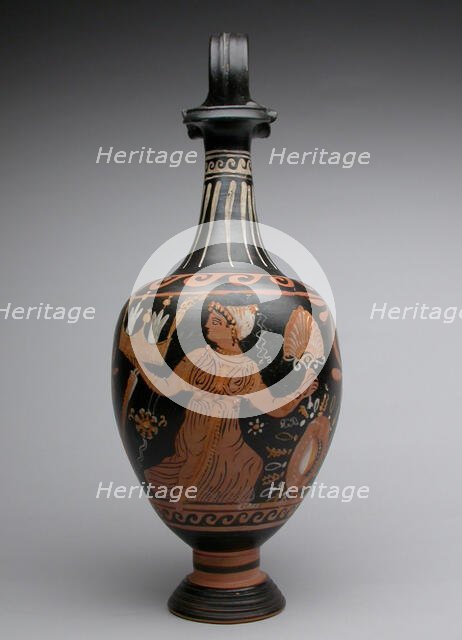 Oinochoe (Pitcher), end of 4th century BCE. Creator: Mattinata Painter.