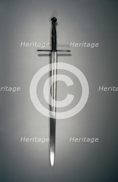 Hand-and-a-Half Sword, c. 1500. Creator: Unknown.