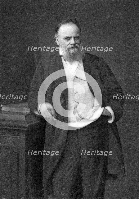 Aristide Boucicaut, French retailer, 1874. Artist: Unknown