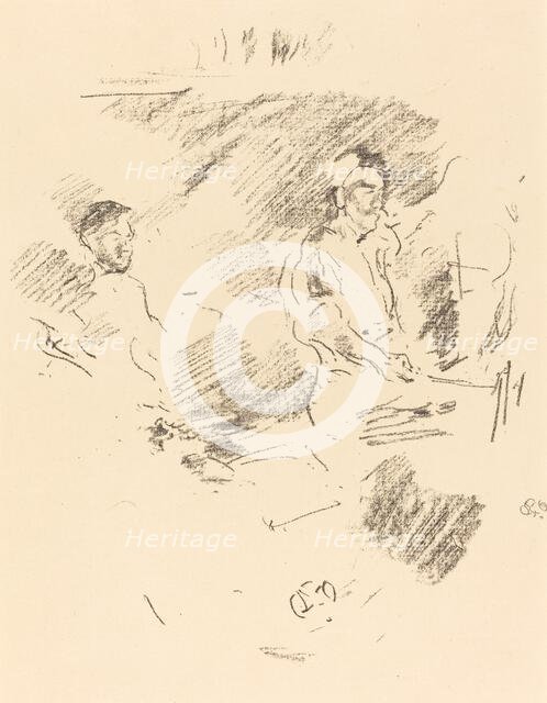 The Strong Arm, 1895. Creator: James Abbott McNeill Whistler.