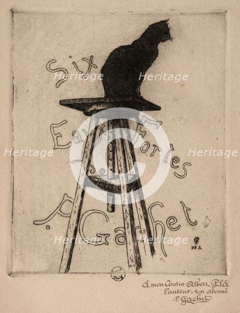 Six Etchings, 1895. Creator: Paul Gachet (French, 1828-1909).