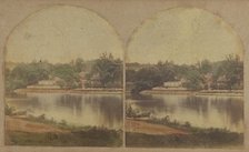 \View Near Philadelphia. Falls of Schuykill\, 1860s. Creator: New York Stereoscopic Company.