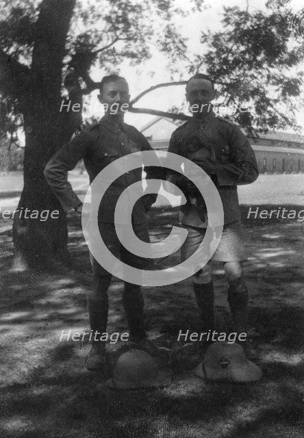 British soldiers, Muttra, India, 1917. Artist: Unknown