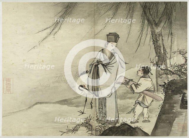 Poets and Immortals after Du Jin ?? (active 1465–1505). Creator: Unknown.