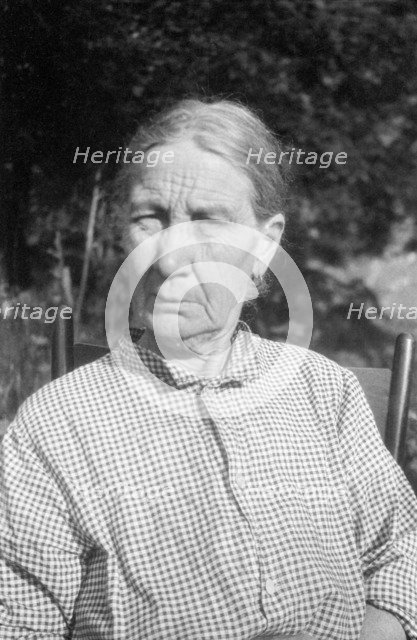 Eliza Pace, Hyden, Leslie County, Kentucky, USA, 1916-1918. Artist: Cecil Sharp