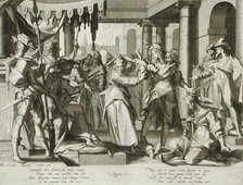 Judgment of Solomon, 1607. Creator: Willem van Swanenburg.