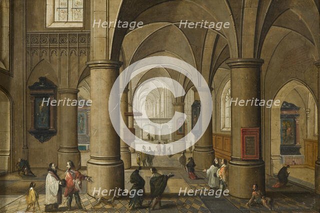 Interior of a Gothic Church. Creator: Pieter Neefs.