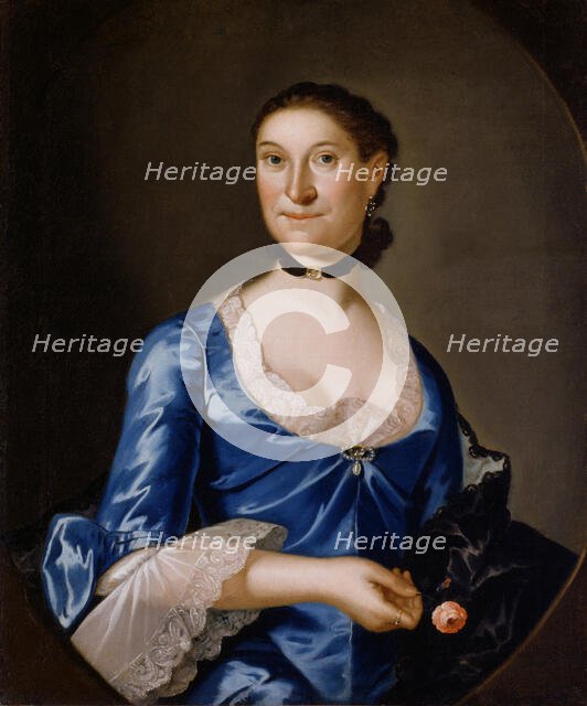 Mrs. Richard Brown, ca. 1760. Creator: Johan Hesselius.