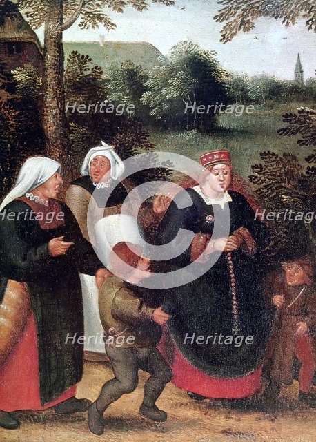 'The Procession of the Bride', c1584-1638. Artist: Pieter Brueghel the Younger