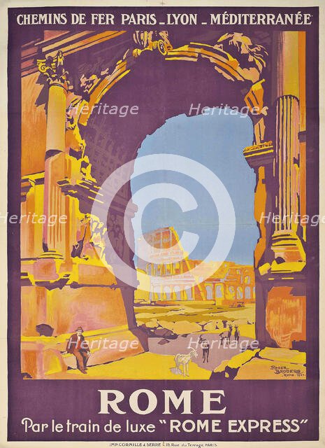 Rome Express, 1921. Creator: Broders, Roger (1883-1953).