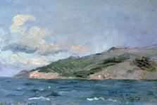 'Entrance to the Straits of Gibraltar', 1848.  Artist: Gustave Courbet