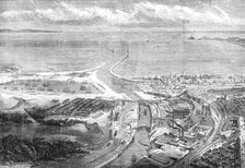 The Royal Visit to Swansea: Swansea Harbour and Docks, 1881. Creators: Unknown, Sulman.