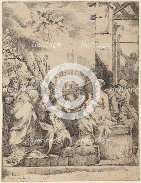 The Adoration of the Magi. Creator: Giovanni David.