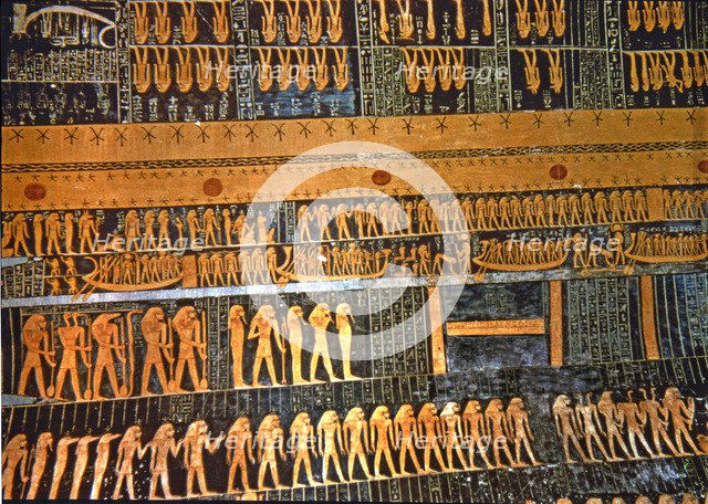 Decoration of the Tomb of Ramses VI.