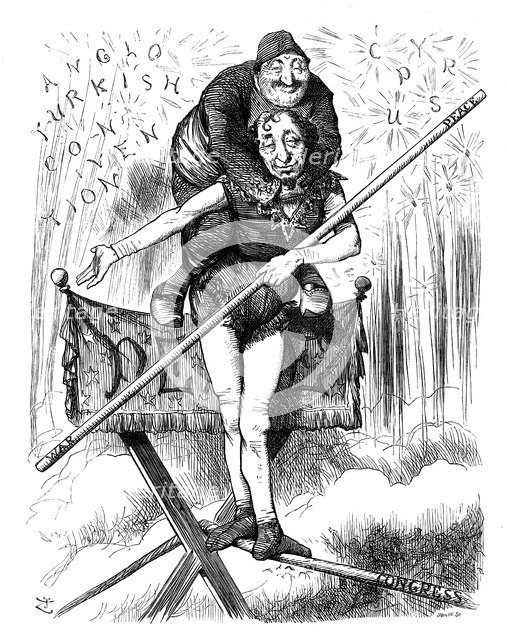 A Blaze of Triumph!, 1878.Artist: Swain