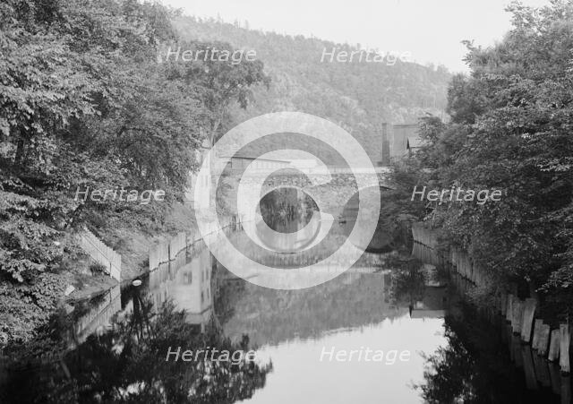 Canal, Bellows Falls, Vt., c1907. Creator: Unknown.
