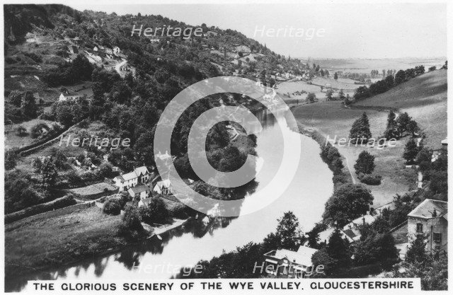 Wye Valley, Gloucestershire, 1936. Artist: Unknown
